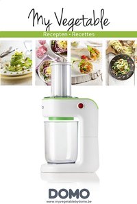 Domo Elektrische spiraalsnijder My Vegetable DO9171SP groen-Artikeldetail