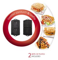 Moulinex Appareil A Croque Monsieur Gaufrier Break Time Sj615612
