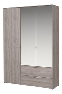 Tempo Armoire 3 Portes Et 2 Tiroirs Pas Cher A Prix Discount