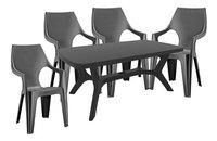 Allibert Tuinset Baltimoredante Graphite
