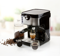 Domo Espressomachine met melkopschuimer DO711K zwart-Afbeelding 8