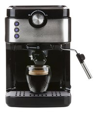 Domo Espressomachine met melkopschuimer DO711K zwart-Afbeelding 1