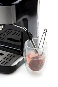 Domo Espressomachine met melkopschuimer DO711K zwart-Afbeelding 5