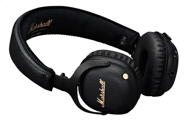 Marshall Casque Bluetooth Mid Anc Noir Collishop