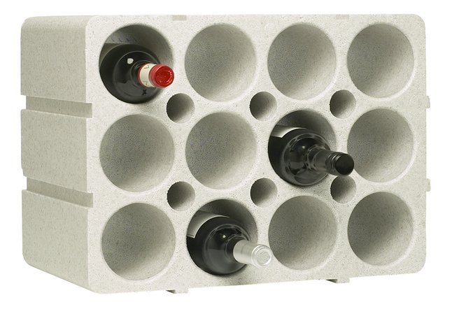 Casier A Bouteilles En Polystyrene Achat Vente Pas Cher