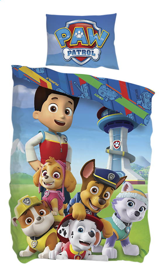Dekbedovertrek Paw Patrol Katoen 140 X 200 Cm Koop Nu Aan
