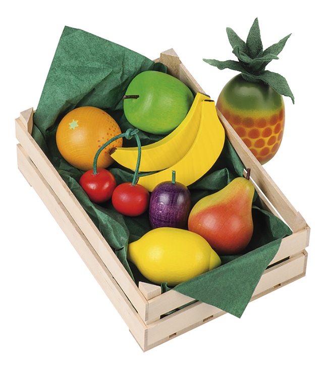 Erzi Cagette Avec Fruits En Bois Pas Cher A Prix Discount