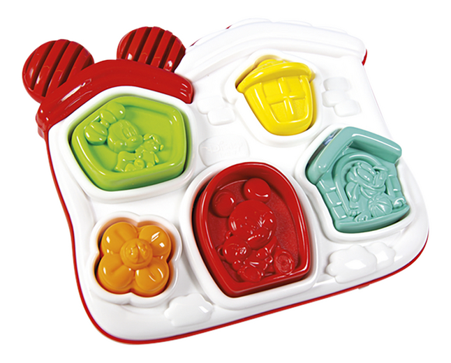 baby Clementoni vormsorteerder Disney Shape Sorter House Koop nu aan