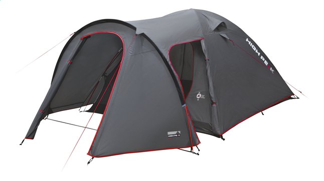 High Peak Trekkerstent Kira 4 Donkergrijs