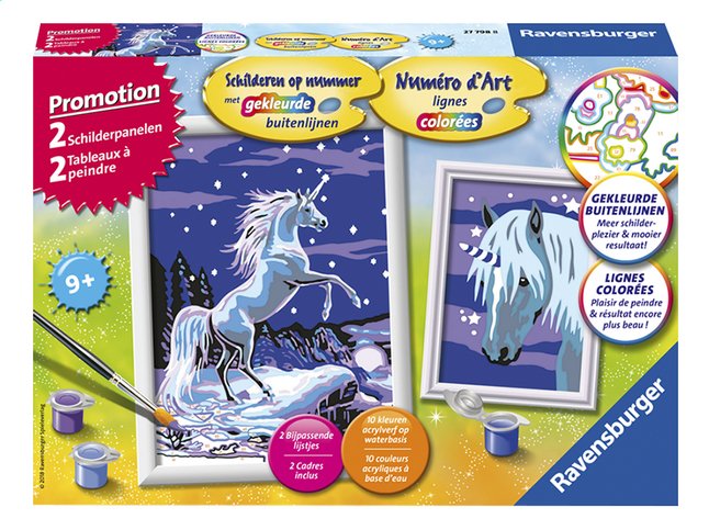 Ravensburger Schilderen Op Nummer Unicorn