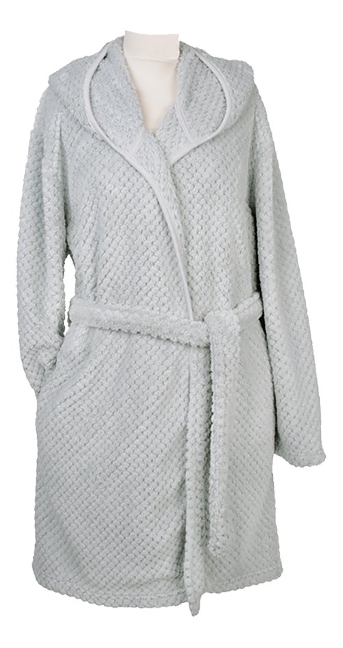 Jules Clarysse Robe De Chambre Soho Light Grey S M Pas Cher A Prix Discount