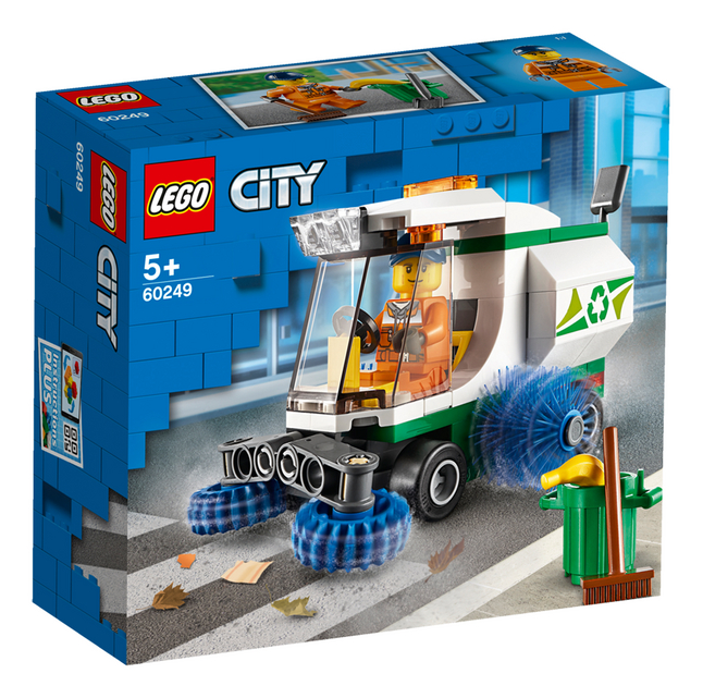 Lego City 60249 La Balayeuse De Voirie Pas Cher A Prix Discount