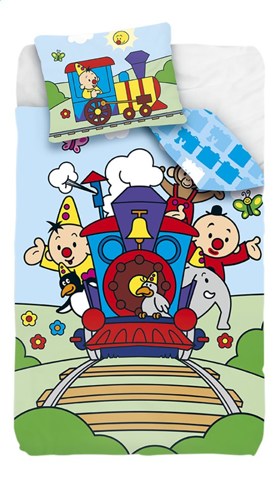 Dekbedovertrek Bumba trein katoen B 140 x L 200 cm | ColliShop Dekbedovertrek Bumba trein katoen B 140 x L 200 cm | ColliShop
