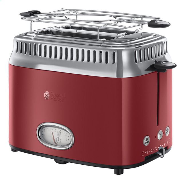 Russell Hobbs Broodrooster Retro Red 21680 56