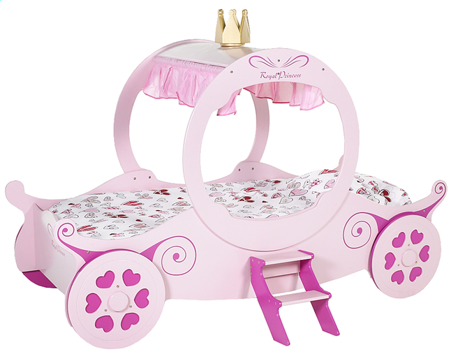 Lit Carrosse De Princesse Evelyne Pas Cher A Prix Discount