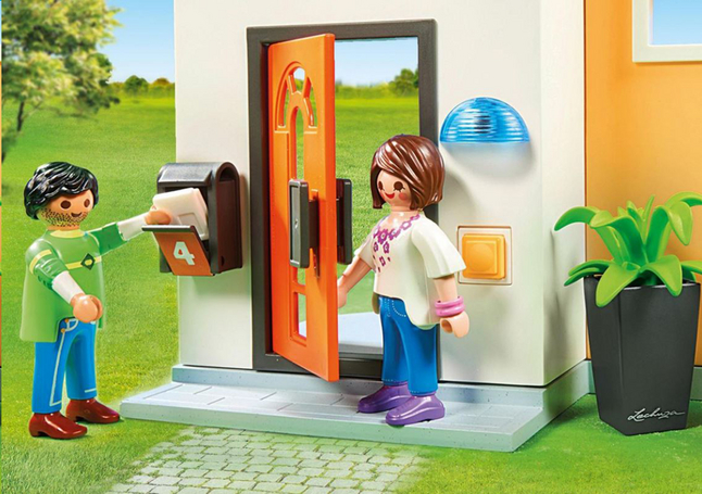 maison moderne playmobil 9266
