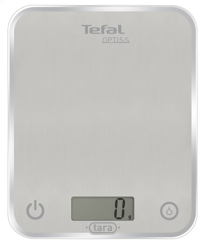 Tefal Digitale Keukenweegschaal Optiss Zilver