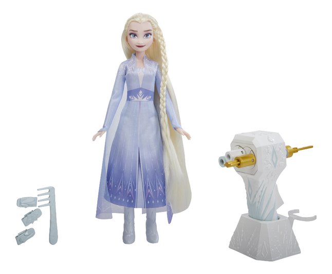 Poupée mannequin Disney La Reine des Neiges II avec set de coiffure