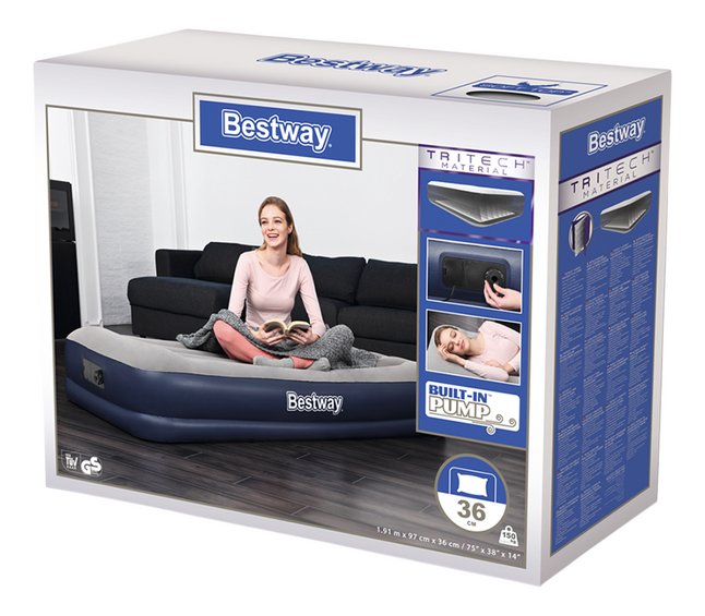 Надувная кровать bestway tritech airbed