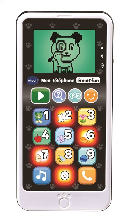 Vtech Mon Téléphone émotifun Blanc