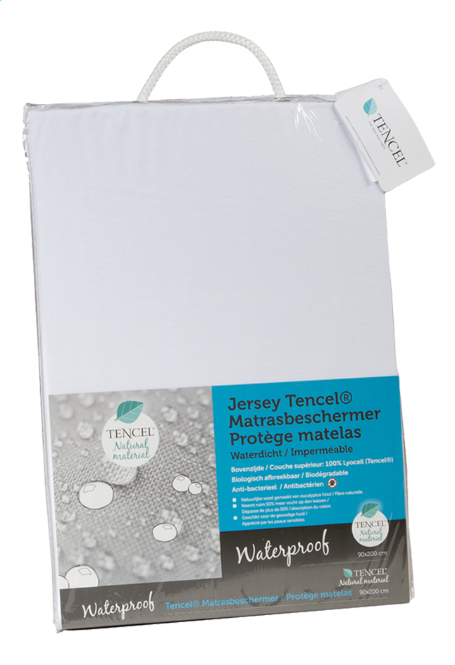Matrasbeschermer Hoes Waterproof Tencelpolyurethaan Pu B 90 X L 200 Cm