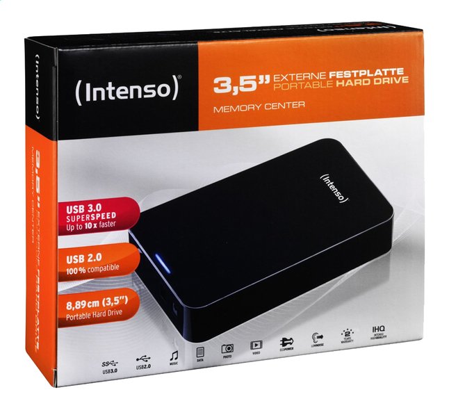 Intenso Externe Harde Schijf 4 Tb Zwart