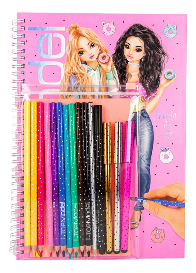 Livre de coloriage TOPModel Pas Cher à prix discount