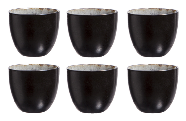 Cosy Trendy 6 Theekopjes Laguna Blue Grey ø 65 Cm