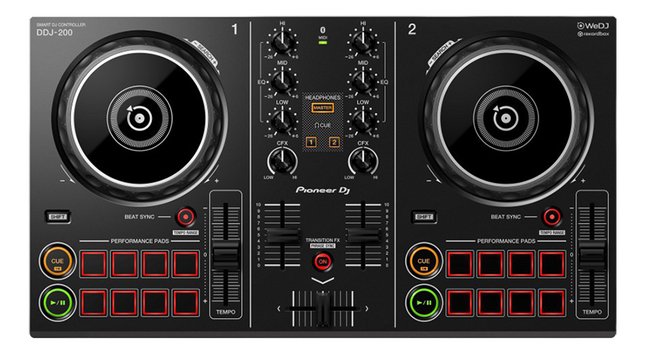 Pioneer Table De Mixage Ddj 200 Pas Cher A Prix Discount