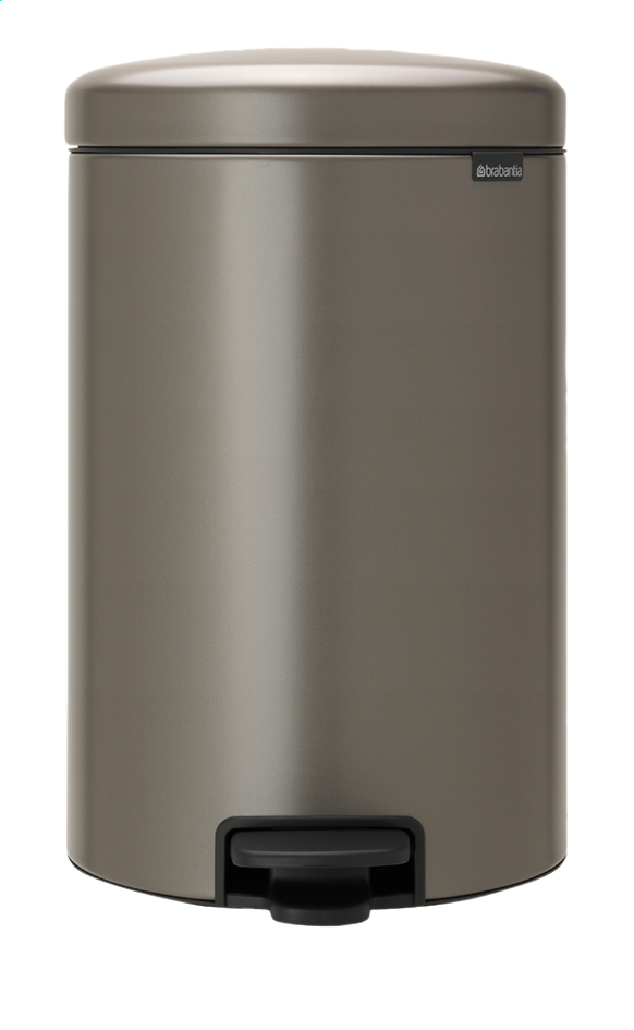 Brabantia Poubelle A Pedale Newicon Platinum Pas Cher A Prix Discount