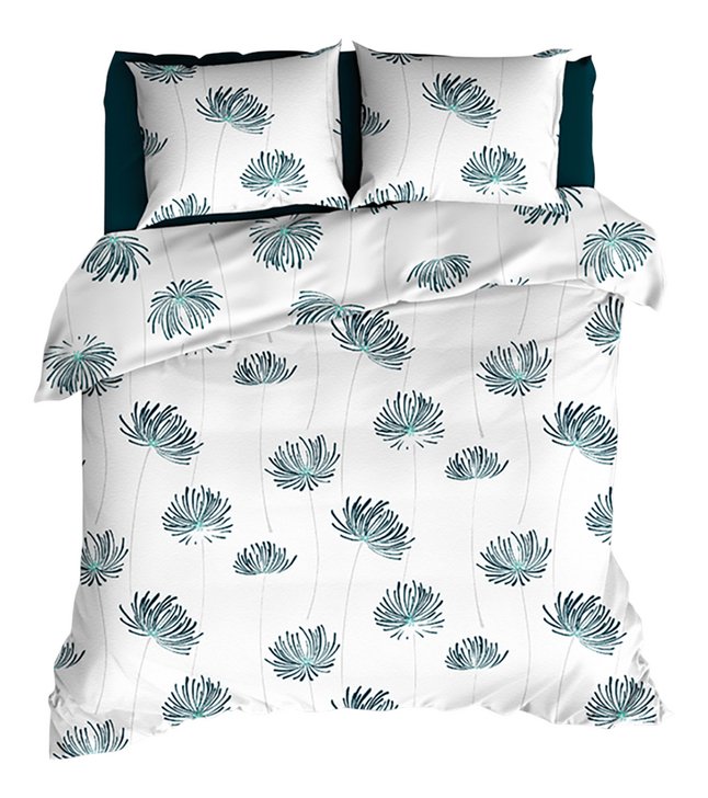 Romanette Dekbedovertrek Annika Teal Flanel Koop Nu Aan Goedkope