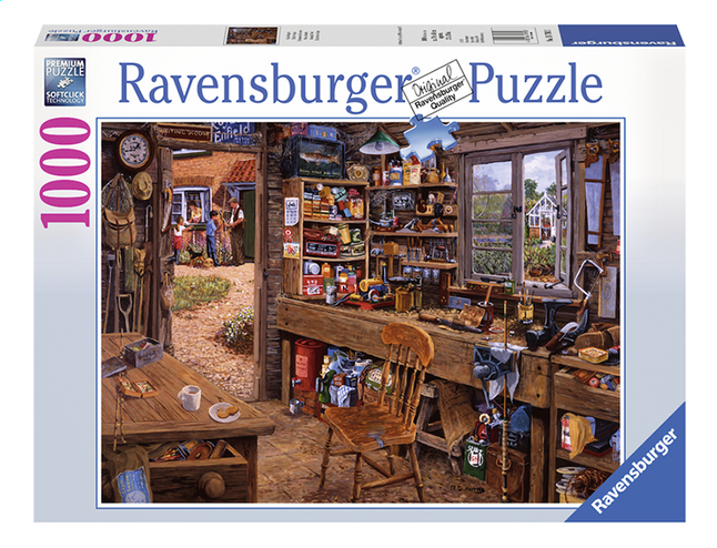 Ravensburger Puzzel Opas Schuurtje