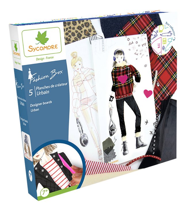 Fashion Box 5 Planches de créateur Urbain Pas Cher à prix discount