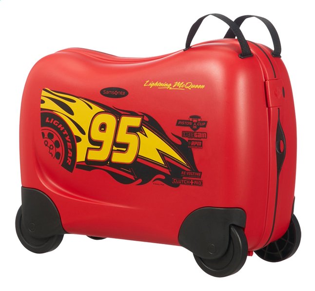 Valise Cavalier Disney Cars 42 Cm Valise Cavalier Rigide 4 Roues