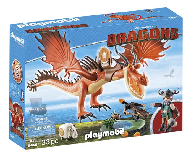 Playmobil Dragons 9459 Snotkrot Haaktand