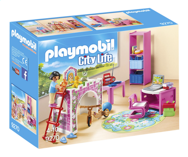 Playmobil City Life 9270 Chambre D Enfant Pas Cher A Prix Discount