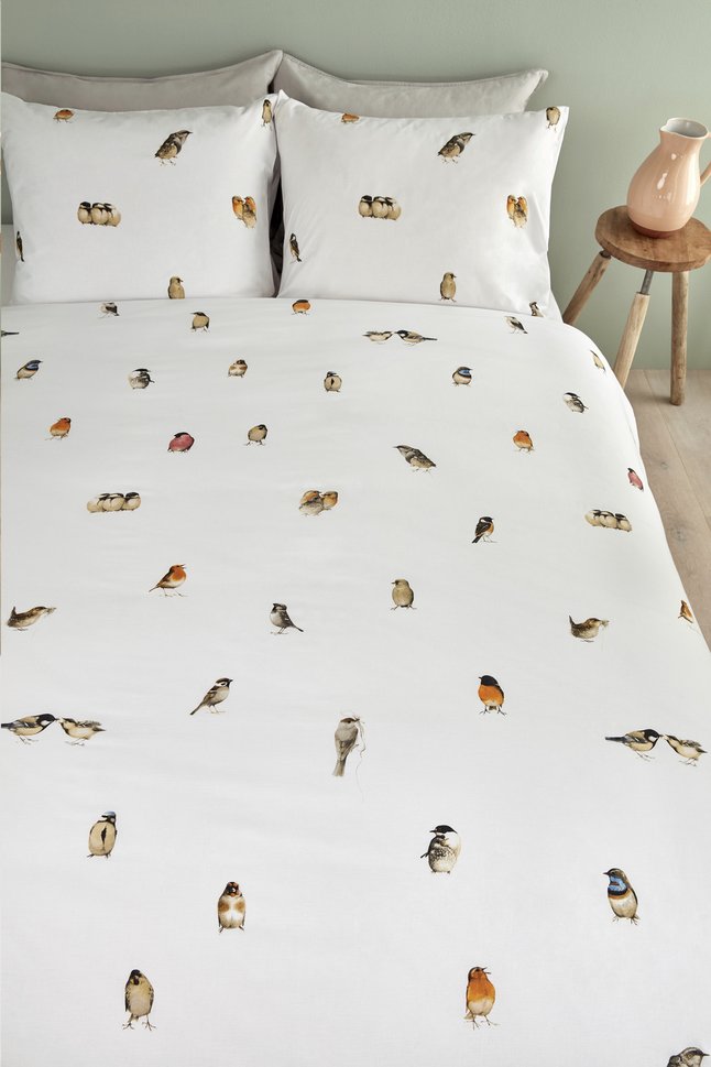 marjolein bastin housse de couette sparrow multi coton | collishop
