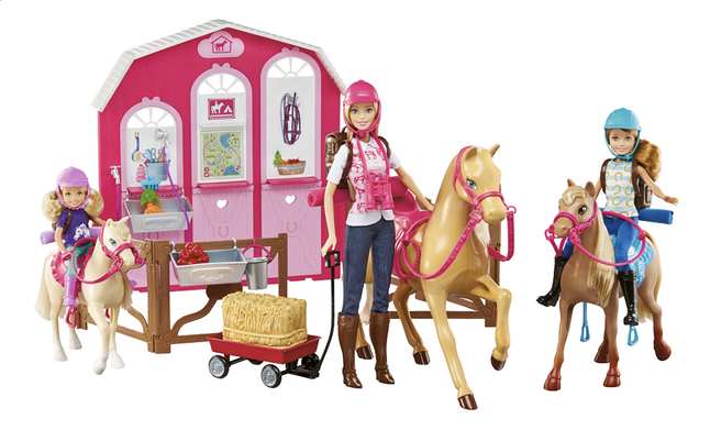 Mattel speelset Barbie Paardenstal | ColliShop Mattel speelset Barbie Paardenstal | ColliShop