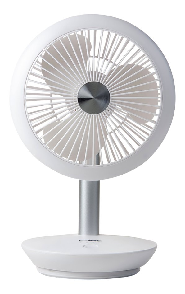 Domo Ventilateur De Table Rechargeable Do8147 Blanc Pas Cher A