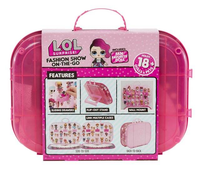 poupee lol valise
