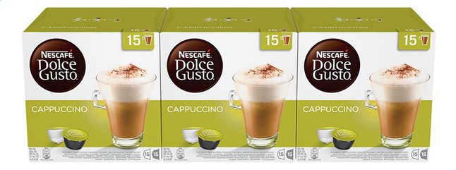 Nescafé Capsules Dolce Gusto Xl Cappuccino 3 Dozen