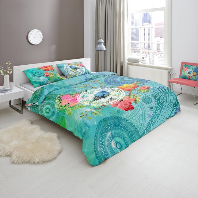 Hip Housse De Couette Tessya Coton 140 X 220 Cm