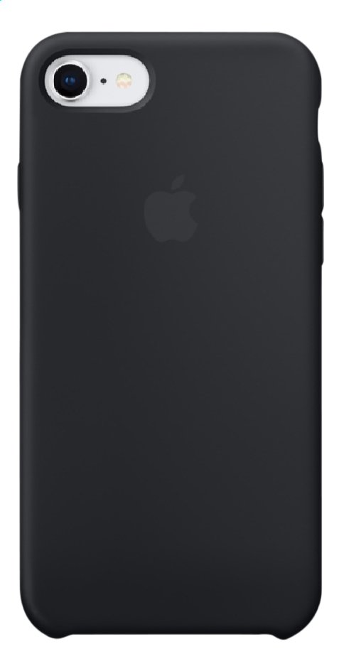 Apple Coque En Silicone Pour Iphone 78 Noir