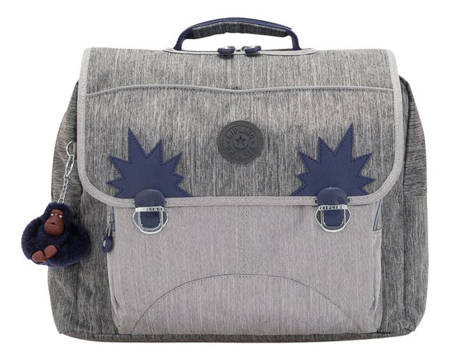 Kipling Boekentas Iniko Ash Denim Bl 40 Cm