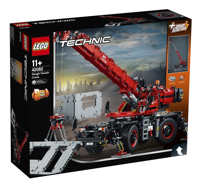 Lego Technic 42082 La Grue Tout Terrain Pas Cher A Prix Discount