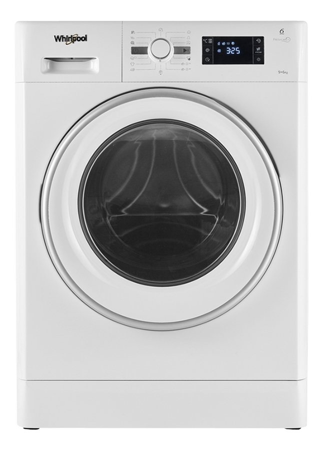 Whirlpool Combiné machine à laversèchelinge FWDG96148WS EU Pas Cher à prix discount