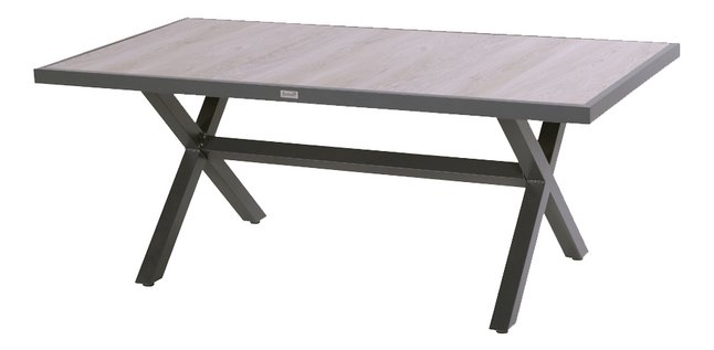 Hartman Tuintafel Canterbury Grijs L 188 X B 96 Cm