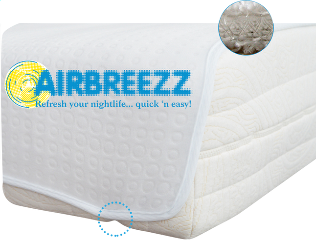 Airbreezz Matrasbeschermer Plateau Polyethersulfon Pes