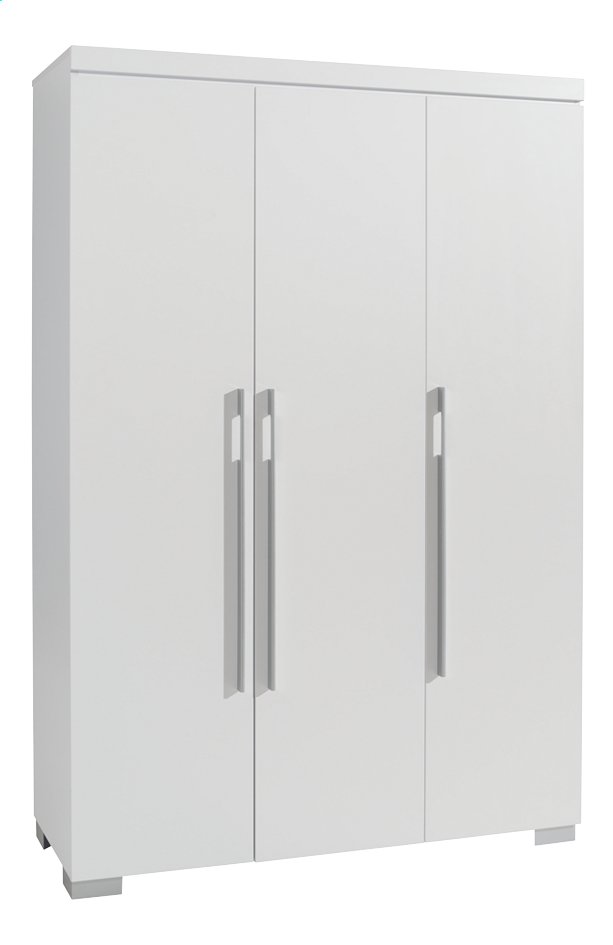 Paidi Armoire 3 Portes Lorie Blanc Craie Pas Cher A Prix Discount
