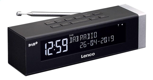 Lenco Wekkerradio Cr 630 Zwart